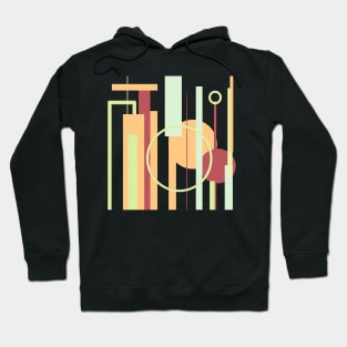 Mid century pattern geometric chic Hoodie